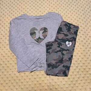 4T Gray and Camo Long Sleeve Set